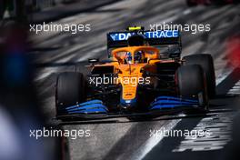 Lando Norris (GBR) McLaren MCL35M. 24.10.2021. Formula 1 World Championship, Rd 17, United States Grand Prix, Austin, Texas, USA, Race Day.