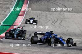 Fernando Alonso (ESP) Alpine F1 Team A521. 24.10.2021. Formula 1 World Championship, Rd 17, United States Grand Prix, Austin, Texas, USA, Race Day.
