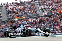Kimi Raikkonen (FIN) Alfa Romeo Racing C41. 24.10.2021. Formula 1 World Championship, Rd 17, United States Grand Prix, Austin, Texas, USA, Race Day.