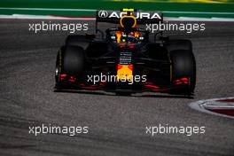 Sergio Perez (MEX) Red Bull Racing RB16B. 24.10.2021. Formula 1 World Championship, Rd 17, United States Grand Prix, Austin, Texas, USA, Race Day.
