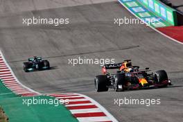 Max Verstappen (NLD) Red Bull Racing RB16B. 24.10.2021. Formula 1 World Championship, Rd 17, United States Grand Prix, Austin, Texas, USA, Race Day.