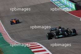 Valtteri Bottas (FIN) Mercedes AMG F1 W12. 24.10.2021. Formula 1 World Championship, Rd 17, United States Grand Prix, Austin, Texas, USA, Race Day.