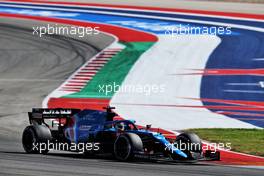 Fernando Alonso (ESP) Alpine F1 Team A521. 24.10.2021. Formula 1 World Championship, Rd 17, United States Grand Prix, Austin, Texas, USA, Race Day.