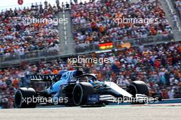 George Russell (GBR) Williams Racing FW43B. 24.10.2021. Formula 1 World Championship, Rd 17, United States Grand Prix, Austin, Texas, USA, Race Day.