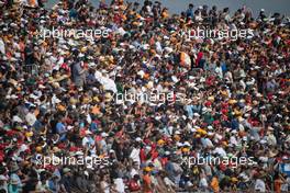 Circuit atmosphere - fans in the grandstand. 24.10.2021. Formula 1 World Championship, Rd 17, United States Grand Prix, Austin, Texas, USA, Race Day.