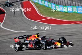 Max Verstappen (NLD) Red Bull Racing RB16B. 24.10.2021. Formula 1 World Championship, Rd 17, United States Grand Prix, Austin, Texas, USA, Race Day.