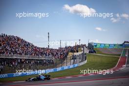 Nicholas Latifi (CDN) Williams Racing FW43B. 24.10.2021. Formula 1 World Championship, Rd 17, United States Grand Prix, Austin, Texas, USA, Race Day.