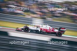 Antonio Giovinazzi (ITA) Alfa Romeo Racing C41. 23.10.2021. Formula 1 World Championship, Rd 17, United States Grand Prix, Austin, Texas, USA, Qualifying Day.