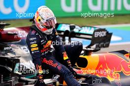 Pole position for Max Verstappen (NLD) Red Bull Racing RB16B. 23.10.2021. Formula 1 World Championship, Rd 17, United States Grand Prix, Austin, Texas, USA, Qualifying Day.