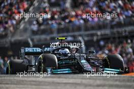 Valtteri Bottas (FIN) Mercedes AMG F1 W12. 23.10.2021. Formula 1 World Championship, Rd 17, United States Grand Prix, Austin, Texas, USA, Qualifying Day.