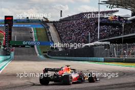 Max Verstappen (NLD) Red Bull Racing RB16B. 23.10.2021. Formula 1 World Championship, Rd 17, United States Grand Prix, Austin, Texas, USA, Qualifying Day.
