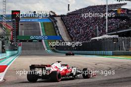 Kimi Raikkonen (FIN) Alfa Romeo Racing C41. 23.10.2021. Formula 1 World Championship, Rd 17, United States Grand Prix, Austin, Texas, USA, Qualifying Day.