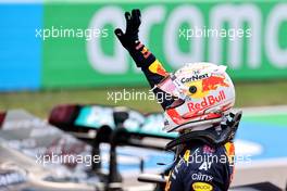 Pole position for Max Verstappen (NLD) Red Bull Racing RB16B. 23.10.2021. Formula 1 World Championship, Rd 17, United States Grand Prix, Austin, Texas, USA, Qualifying Day.