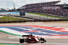 Charles Leclerc (MON) Ferrari SF-21. 23.10.2021. Formula 1 World Championship, Rd 17, United States Grand Prix, Austin, Texas, USA, Qualifying Day.