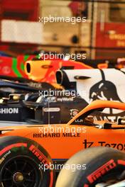 McLaren MCL35M in parc ferme. 23.10.2021. Formula 1 World Championship, Rd 17, United States Grand Prix, Austin, Texas, USA, Qualifying Day.