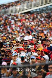 Circuit atmosphere - fans in the grandstand. 23.10.2021. Formula 1 World Championship, Rd 17, United States Grand Prix, Austin, Texas, USA, Qualifying Day.