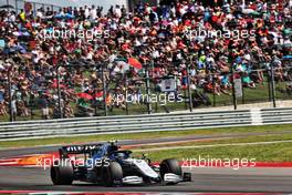 Nicholas Latifi (CDN) Williams Racing FW43B. 23.10.2021. Formula 1 World Championship, Rd 17, United States Grand Prix, Austin, Texas, USA, Qualifying Day.