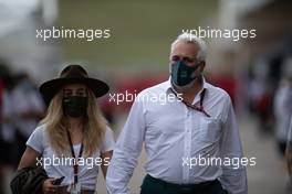 Lawrence Stroll (CDN) Aston Martin F1 Team Investor with his daughter Chloe Stroll. 24.10.2021. Formula 1 World Championship, Rd 17, United States Grand Prix, Austin, Texas, USA, Race Day.
