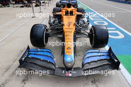 McLaren MCL35M front wing. 21.10.2021. Formula 1 World Championship, Rd 17, United States Grand Prix, Austin, Texas, USA, Preparation Day.