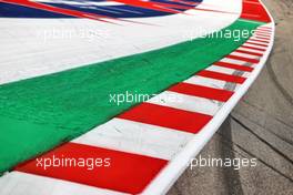 Circuit atmosphere - kerb detail. 21.10.2021. Formula 1 World Championship, Rd 17, United States Grand Prix, Austin, Texas, USA, Preparation Day.