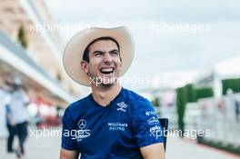 Nicholas Latifi (CDN) Williams Racing. 21.10.2021. Formula 1 World Championship, Rd 17, United States Grand Prix, Austin, Texas, USA, Preparation Day.
