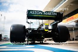Aston Martin F1 Team AMR21. 21.10.2021. Formula 1 World Championship, Rd 17, United States Grand Prix, Austin, Texas, USA, Preparation Day.