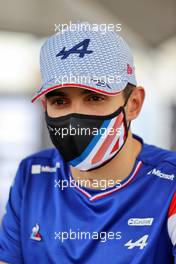 Esteban Ocon (FRA) Alpine F1 Team. 21.10.2021. Formula 1 World Championship, Rd 17, United States Grand Prix, Austin, Texas, USA, Preparation Day.