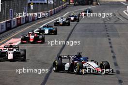 David Beckmann (GER) Charouz Racing System. 05.06.2021. FIA Formula 2 Championship, Rd 3, Sprint Race 1, Baku, Azerbaijan, Saturday.