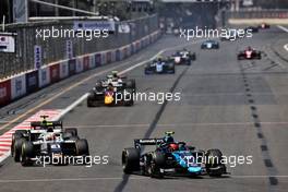 Marcus Armstrong (NZL) Dams. 05.06.2021. FIA Formula 2 Championship, Rd 3, Sprint Race 1, Baku, Azerbaijan, Saturday.