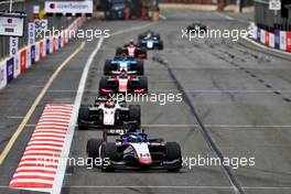 David Beckmann (GER) Charouz Racing System. 06.06.2021. FIA Formula 2 Championship, Rd 3, Feature Race, Baku, Azerbaijan, Sunday.