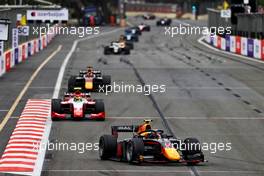 Juri Vips (EST) Hitech. 06.06.2021. FIA Formula 2 Championship, Rd 3, Feature Race, Baku, Azerbaijan, Sunday.