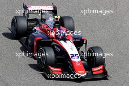 Marino Sato (JPN), Trident  26.03.2021. FIA Formula 2 Championship, Rd 1, Practice and Qualifying, Sakhir, Bahrain, Friday.
