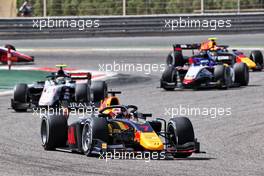 Liam Lawson (NZL) Hitech. 27.03.2021. FIA Formula 2 Championship, Rd 1, Sprint Race 1, Sakhir, Bahrain, Saturday.