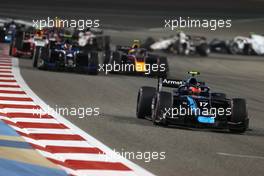Marcus Armstrong (AUS), DAMS  27.03.2021. FIA Formula 2 Championship, Rd 1, Sprint Race 2, Sakhir, Bahrain, Saturday.