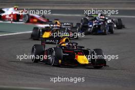 Jüri Vips (EST), Hitech Grand Prix  27.03.2021. FIA Formula 2 Championship, Rd 1, Sprint Race 2, Sakhir, Bahrain, Saturday.