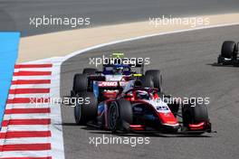 Marino Sato (JPN) Trident. 28.03.2021. FIA Formula 2 Championship, Rd 1, Feature Race, Sakhir, Bahrain, Sunday.