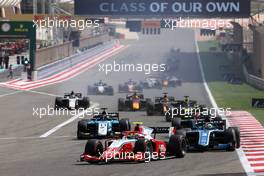 Oscar Piastri (AUS), Prema Racing  28.03.2021. FIA Formula 2 Championship, Rd 1, Feature Race, Sakhir, Bahrain, Sunday.