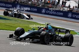 Alessio Deledda (ITA) HWA RACELAB. 16.07.2021. FIA Formula 2 Championship, Rd 4, Silverstone, England, Friday.