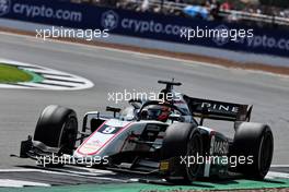 Christian Lundgaard (DEN) ART. 16.07.2021. FIA Formula 2 Championship, Rd 4, Silverstone, England, Friday.
