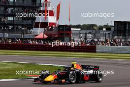 Juri Vips (EST) Hitech. 16.07.2021. FIA Formula 2 Championship, Rd 4, Silverstone, England, Friday.