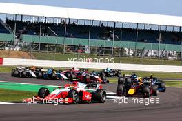 Oscar Piastri (AUS) PREMA Racing. 17.07.2021. FIA Formula 2 Championship, Rd 4, Sprint Race 2, Silverstone, England, Saturday.