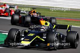 Dan Ticktum (GBR) Carlin. 17.07.2021. FIA Formula 2 Championship, Rd 4, Sprint Race 2, Silverstone, England, Saturday.