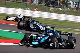 Roy Nissany (ISR) Dams. 17.07.2021. FIA Formula 2 Championship, Rd 4, Sprint Race 2, Silverstone, England, Saturday.