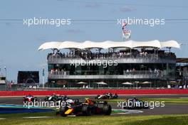 Juri Vips (EST) Hitech. 17.07.2021. FIA Formula 2 Championship, Rd 4, Sprint Race 2, Silverstone, England, Saturday.