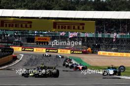 Dan Ticktum (GBR) Carlin. 18.07.2021. FIA Formula 2 Championship, Rd 4, Feature Race, Silverstone, England, Sunday.