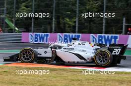 David Beckmann (GER) Charouz Racing System. 10.09.2021. Formula 2 Championship, Rd 5, Monza, Italy, Friday.