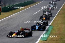 Jehan Daruvala (IND) Carlin. 12.09.2021. Formula 2 Championship, Rd 5, Feature Race, Monza, Italy, Sunday.