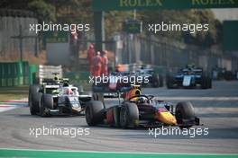 Juri Vips (EST) Hitech. 12.09.2021. Formula 2 Championship, Rd 5, Feature Race, Monza, Italy, Sunday.