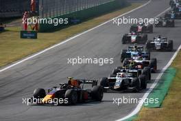 Juri Vips (EST) Hitech. 12.09.2021. Formula 2 Championship, Rd 5, Feature Race, Monza, Italy, Sunday.