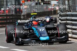 Marcus Armstrong (NZL) Dams. 21.05.2021. FIA Formula 2 Championship, Rd 2, Sprint Race 1, Monte Carlo, Monaco, Friday.